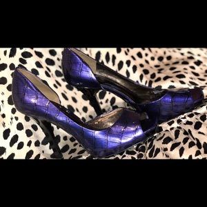 Jessica Simpson Josette Purple Iridescent- size8.5